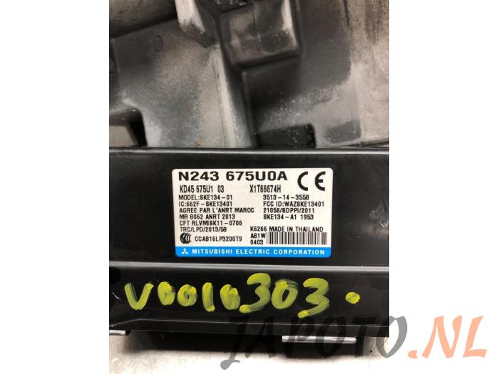 Ignition lock + computer from a Mazda MX-5 (ND) 2.0 SkyActiv G-160 16V 2018