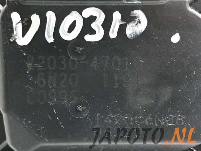 Throttle body from a Toyota Verso S 1.33 16V Dual VVT-I 2011