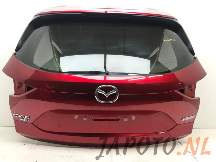 Tailgate from a Mazda CX-5 (KF) 2.0 SkyActiv-G 165 16V 4WD 2019