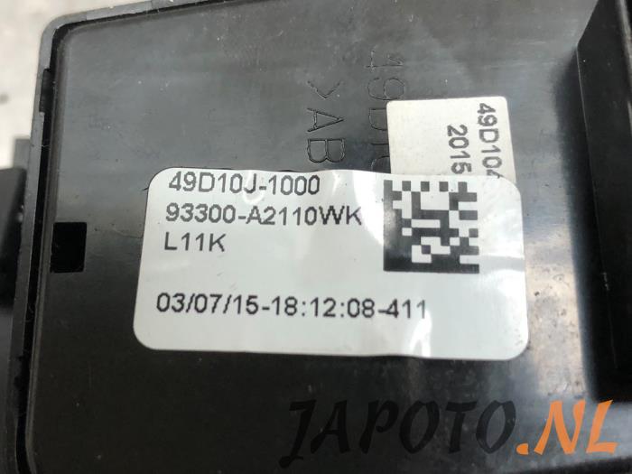 Przelacznik reflektora LHV z Kia Cee'd Sportswagon (JDC5) 1.6 CRDi 16V VGT 2015