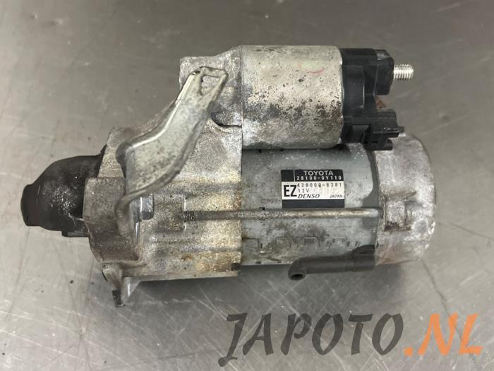 Used Starter Toyota Yaris III (P13) 1.33 16V Dual VVT-I Price € 47,20 Margin scheme offered by Japoto Parts B.V.