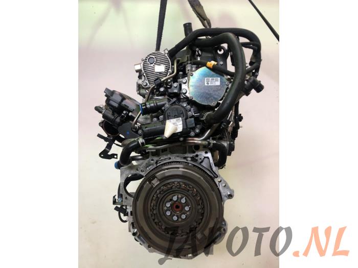 Engine from a Hyundai Tucson (NX) 1.6 T-GDI Hybrid 48V HTRAC 2022