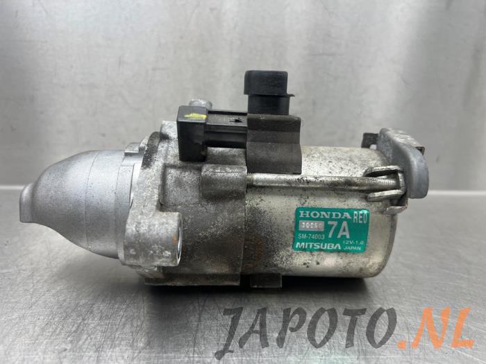 Used Starter Honda Jazz (GE6/GE8/GG/GP) 1.3 VTEC 16V Hybrid Price € 36,70 Margin scheme offered by Japoto Parts B.V.