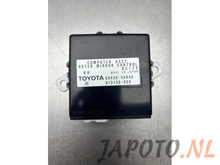 Begagnade Elspegelmodul Lexus RX (U3) 400h V6 24V VVT-i 4x4 Pris € 41,95 Marginaltabell erbjuds av Japoto Parts B.V.