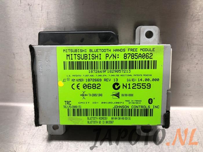 Usados Módulo Bluetooth Mitsubishi Outlander (GF/GG) 2.0 16V PHEV 4x4 Precio € 131,20 Norma de margen ofrecido por Japoto Parts B.V.