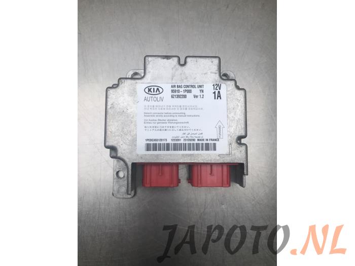 Begagnade Airbagmodul Kia Venga 1.4 CVVT 16V Pris € 78,70 Marginaltabell erbjuds av Japoto Parts B.V.