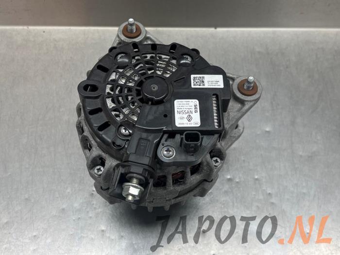 Usagé Dynamo Nissan Juke (F16) 1.0 DIG-T 12V Prix € 103,95 Règlement à la marge proposé par Japoto Parts B.V.