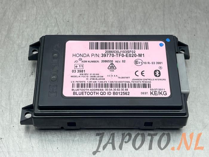 Używane Modul Bluetooth Honda Jazz (GE6/GE8/GG/GP) 1.3 VTEC 16V Hybrid Cena € 36,70 Procedura marży oferowane przez Japoto Parts B.V.