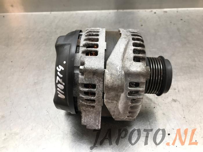 Dynamo Toyota Auris (E15), 2006 / 2012 1.33 Dual VVT-I 16V, Halvkombi (Hatchback), Bensin, 1.329cc, 74kW (101pk), FWD, 1NRFE, 2009-05 / 2012-09, NRE150 (Begagnad)