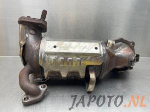 Katalysator van een Hyundai i20 (BC3) 1.0 T-GDI 100 Mild Hybrid 48V 12V 2023