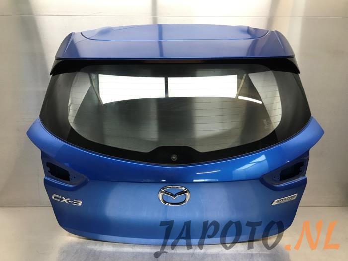 Używane Tylna klapa Mazda CX-3 (DJ/DK) 1.5 Skyactiv D 105 16V Cena € 523,95 Procedura marży oferowane przez Japoto Parts B.V.