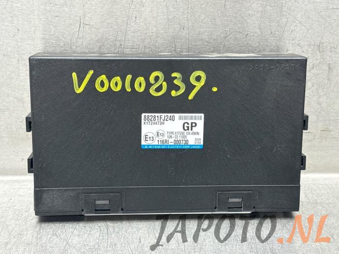 Ignition lock + computer from a Subaru XV (GP) 1.6 AWD 16V 2014