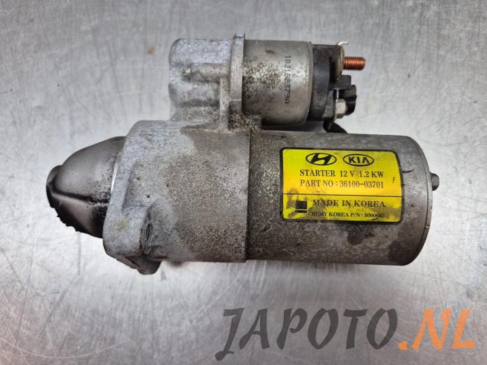 Gebrauchte Anlasser Hyundai i30 Wagon (PDEF) 1.4 T-GDI 16V Preis € 78,70 Margenregelung angeboten von Japoto Parts B.V.