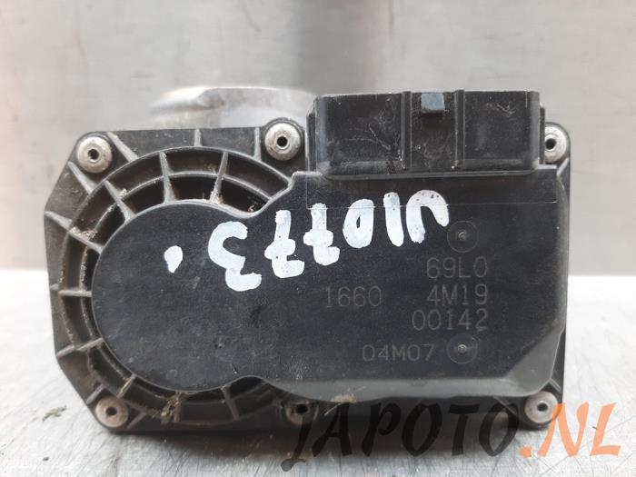 Gebrauchte Drosselklappengehäuse Suzuki Swift (ZA/ZC/ZD) 1.2 16V Preis € 52,45 Margenregelung angeboten von Japoto Parts B.V.