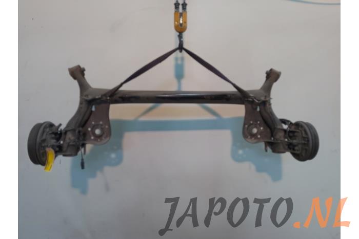 Gebrauchte Hinterachse Vorderradantrieb Toyota Aygo (B40) 1.0 12V VVT-i Preis € 104,99 Margenregelung angeboten von Japoto Parts B.V.