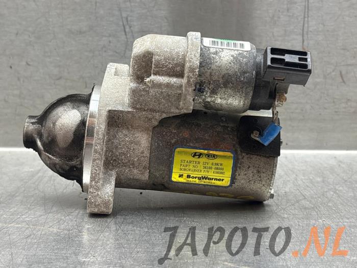 Begagnade Startmotor Hyundai i20 (BC3) 1.0 T-GDI 100 Mild Hybrid 48V 12V Pris € 52,45 Marginaltabell erbjuds av Japoto Parts B.V.
