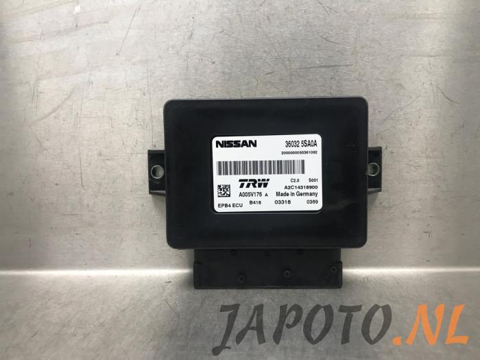 Używane Modul hamulca postojowego Nissan Leaf (ZE1) 39/40kWh Cena € 104,95 Procedura marży oferowane przez Japoto Parts B.V.