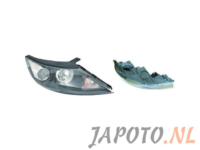 Nowe Reflektor prawy Kia Sportage (SL) Cena € 183,75 Z VAT oferowane przez Japoto Parts B.V.
