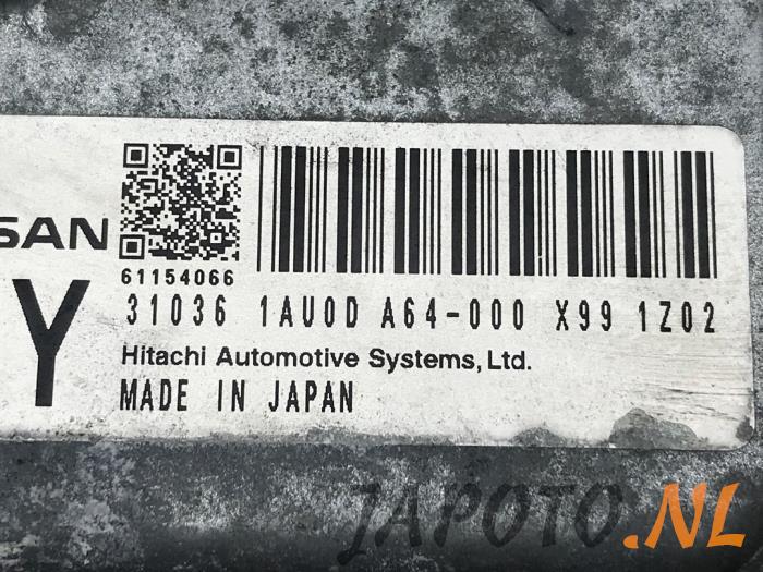 Automatic gearbox computer from a Nissan Murano (Z51) 2.5 dCi 16V 4x4 2012
