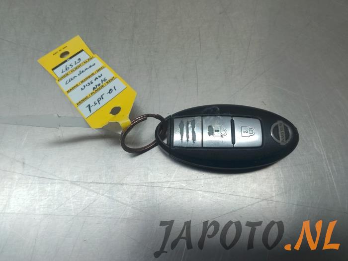 Używane Klucz Nissan Note (E12) 1.2 68 Cena € 26,20 Procedura marży oferowane przez Japoto Parts B.V.