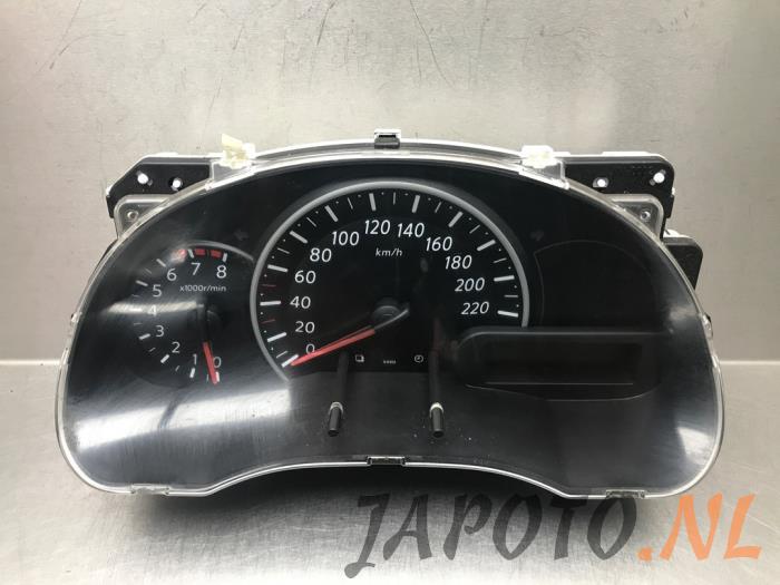 Używane Licznik kilometrów KM Nissan Micra (K13) 1.2 12V Cena € 52,49 Procedura marży oferowane przez Japoto Parts B.V.