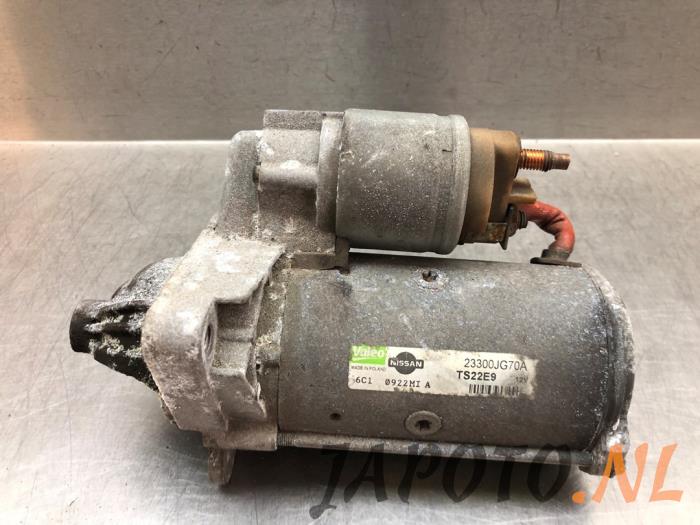 Used Starter Nissan Qashqai (J10) 2.0 dCi Price € 26,20 Margin scheme offered by Japoto Parts B.V.