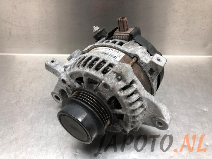 Dynamo Toyota Yaris III (P13), 2010 / 2020 1.33 16V Dual VVT-I, Halvkombi (Hatchback), Bensin, 1.329cc, 73kW (99pk), FWD, 1NRFE, 2011-09 / 2017-03, NSP13 (Begagnad)
