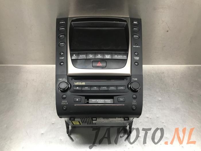 Używane System nawigacji Lexus GS (..S19) 300 3.0 24V VVT-i Cena € 262,45 Procedura marży oferowane przez Japoto Parts B.V.