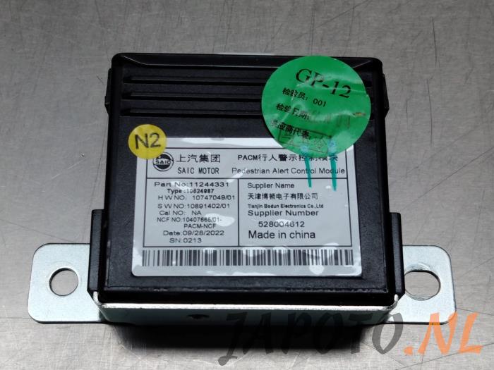 Gebrauchte Fußgänger Crash Sensor MG MG5 Electric Standard Range 50 kWh Preis € 78,70 Margenregelung angeboten von Japoto Parts B.V.