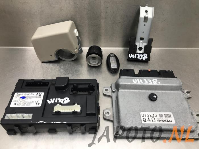 Used Ignition lock + computer Nissan Juke (F15) 1.6 16V Price € 209,95 Margin scheme offered by Japoto Parts B.V.