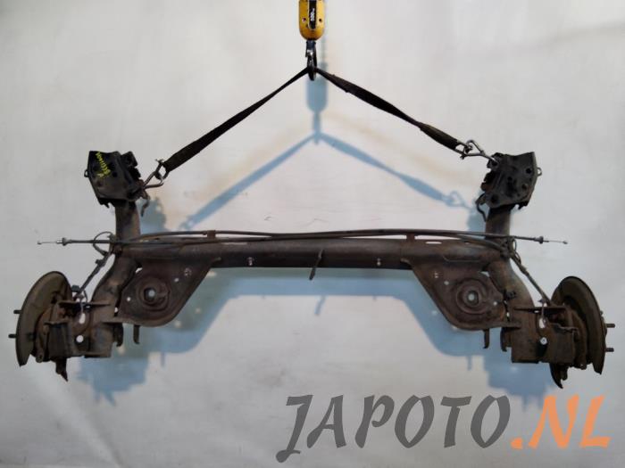 Gebrauchte Hinterachse Vorderradantrieb Nissan Juke (F15) 1.6 16V Preis € 141,75 Margenregelung angeboten von Japoto Parts B.V.