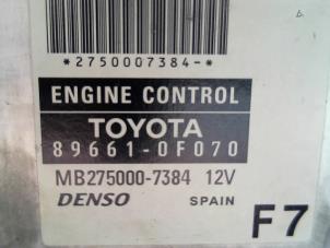 Engine management computer from a Toyota Corolla Verso (R10/11) 1.6 16V VVT-i 2009