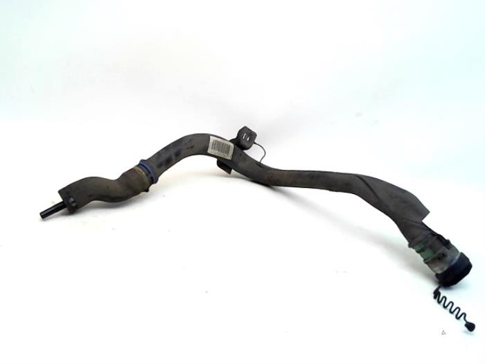 Fuel tank filler pipe from a Mitsubishi Colt 1.5 16V 2009
