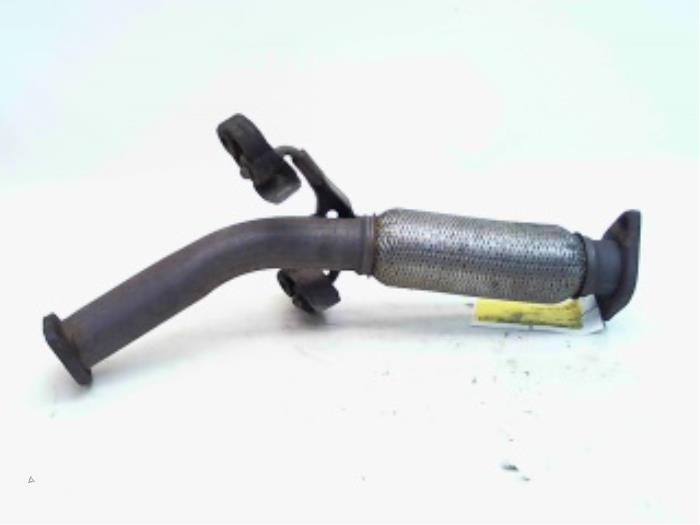 Exhaust front section from a Kia Rio II (DE) 1.5 CRDi VGT 16V 2007