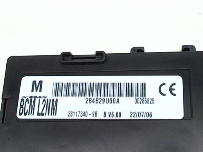 Ordenadores de abordo de un Nissan Note (E11) 1.6 16V 2006