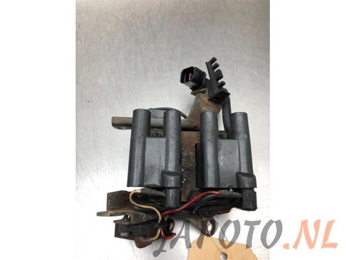 Usagé Bobine Hyundai Lantra/Elantra II 1.6i GLSi 16V Prix € 20,99 Règlement à la marge proposé par Japoto Parts B.V.