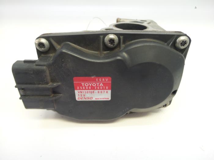 EGR valve Toyota RAV4 2.2 D4DF 16V 4x4 2580026010 2ADFHV