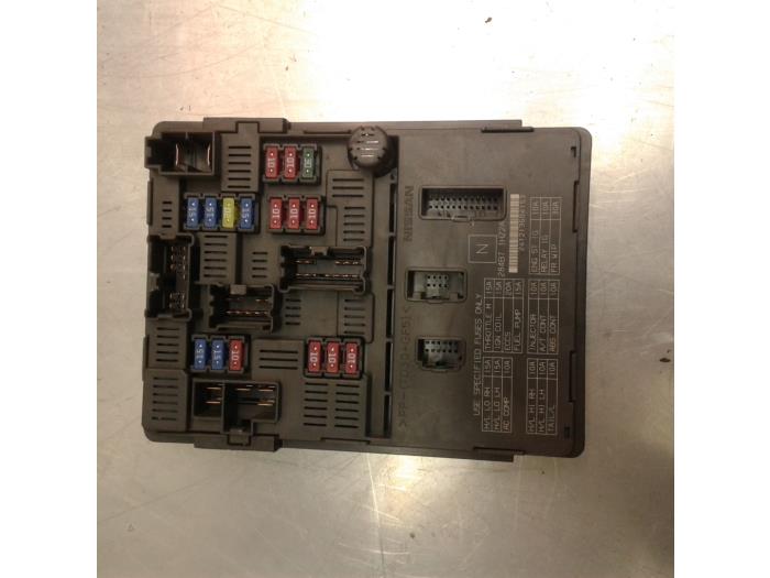 Fuse box from a Nissan Micra (K13) 1.2 12V DIG-S 2013