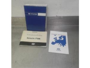 Used Instruction Booklet Hyundai Santa Fe I 2.0 CRDi 16V VGT 4x4 Price € 6,95 Margin scheme offered by Japoto Parts B.V.