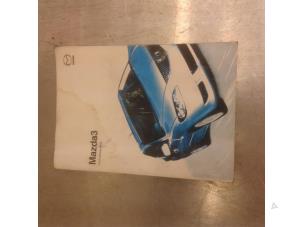 Used Instruction Booklet Mazda 3 Sport (BK14) 1.3i 16V Price € 9,95 Margin scheme offered by Japoto Parts B.V.