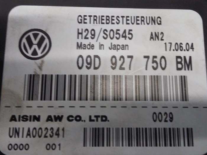 Sterownik skrzyni automatycznej z Volkswagen Touareg (7LA/7L6) 5.0 TDI V10 2005
