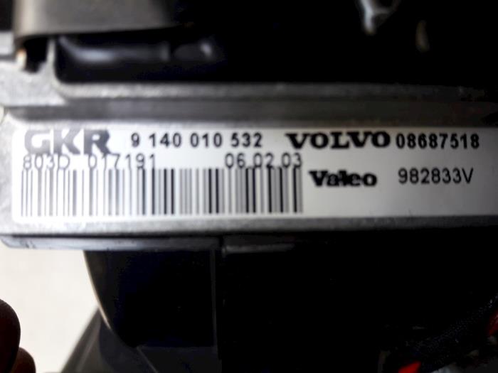Moteur de ventilation chauffage d'un Volvo XC90 I 2.9 T6 24V 2003