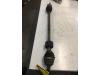 Front drive shaft, right from a Fiat Doblo (223A/119), 2001 / 2010 1.6 16V Natural Power, MPV, 1.581cc, 76kW (103pk), FWD, 182B6000, 2002-09 / 2005-10, 223AXD1A 2003
