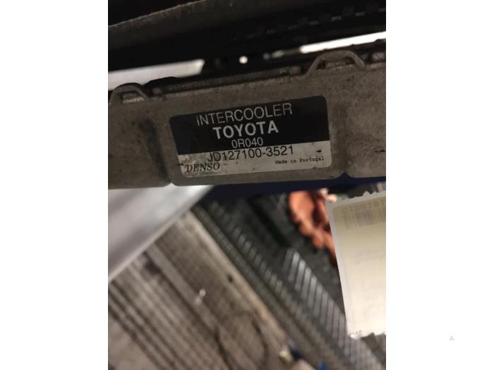 Juego de refrigerador de un Toyota Avensis Wagon (T27) 2.0 16V D-4D-F 2013