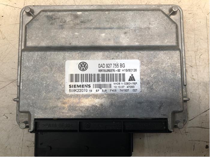 Used Automatic gearbox computer Volkswagen Touareg (7LA/7L6) 5.0 TDI V10 Price € 30,00 Margin scheme offered by Poolman autodemontage