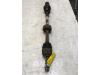 Front drive shaft, right from a Renault Twingo II (CN), 2007 / 2014 1.2, Hatchback, 2-dr, Petrol, 1.149cc, 43kW (58pk), FWD, D7F800; EURO4, 2007-03 / 2014-09, CN0D 2008