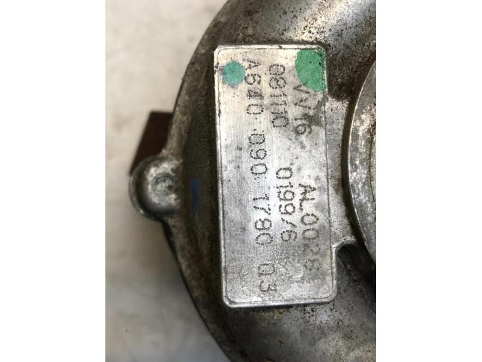 Używane Turbo Mercedes A (W169) 2.0 A-180 CDI 16V Cena € 75,00 Procedura marży oferowane przez Poolman autodemontage