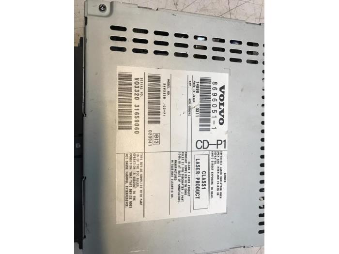 Lecteur CD d'un Volvo S40 (MS) 2.5 T5 20V 2005