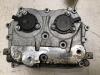 Timing cover from a Mercedes A (W176), 2012 / 2018 1.6 A-180 16V, Hatchback, Petrol, 1.595cc, 90kW (122pk), FWD, M270910, 2012-09 / 2018-05, 176.042 2014