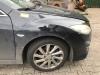 Front wing, right from a Mazda 6 SportBreak (GH19/GHA9) 2.2 CDVi 16V 163 2011